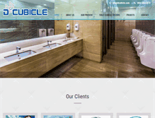 Tablet Screenshot of dcubicle.com